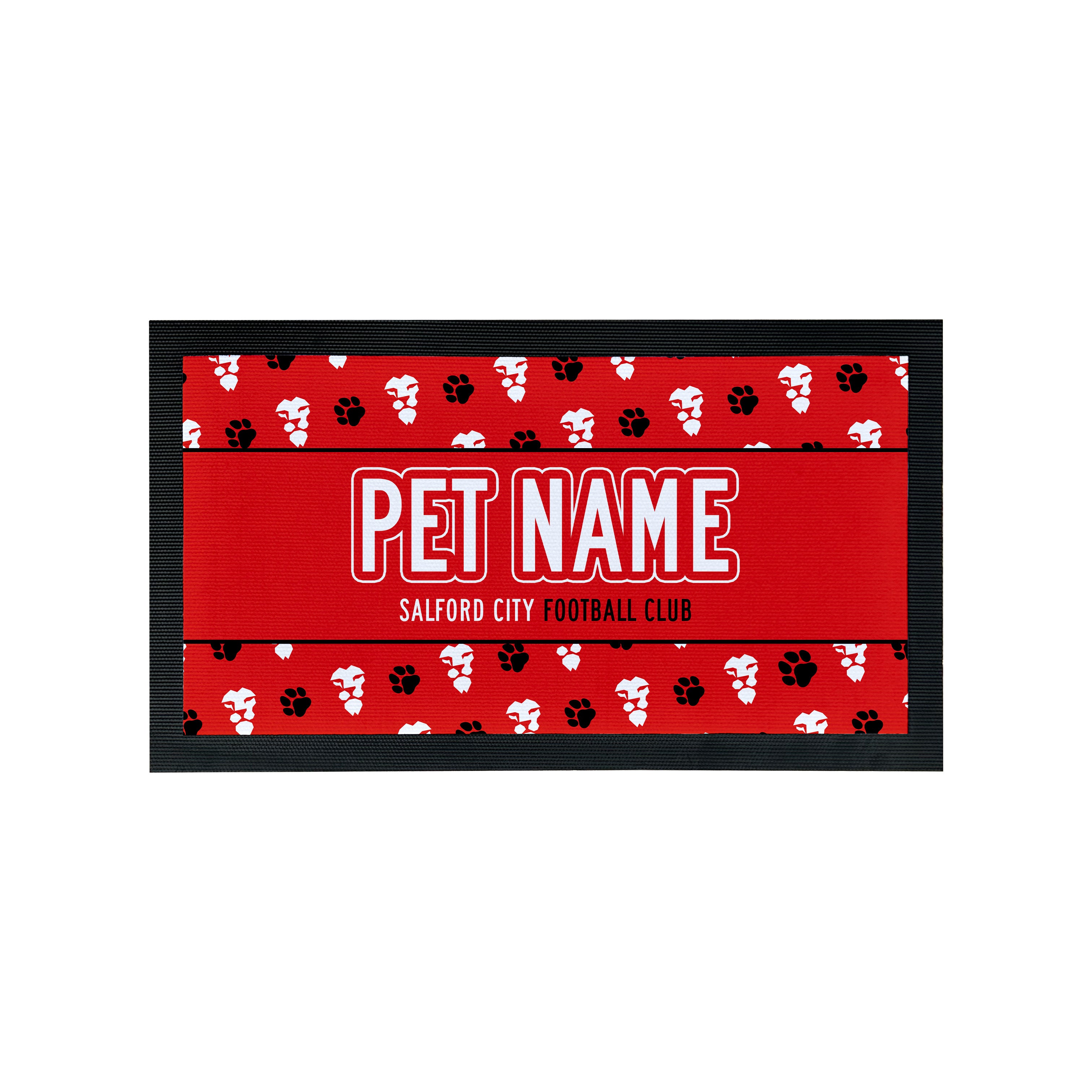 Salford City Personalised Pet Mat