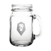 Salford City Engraved Jam Jar Glass