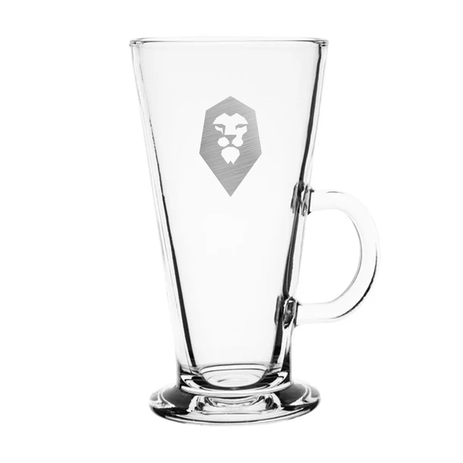 Salford City Engraved Latte Glass